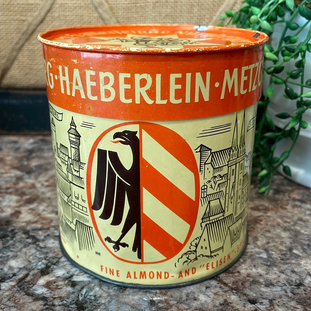 Vintage German tin